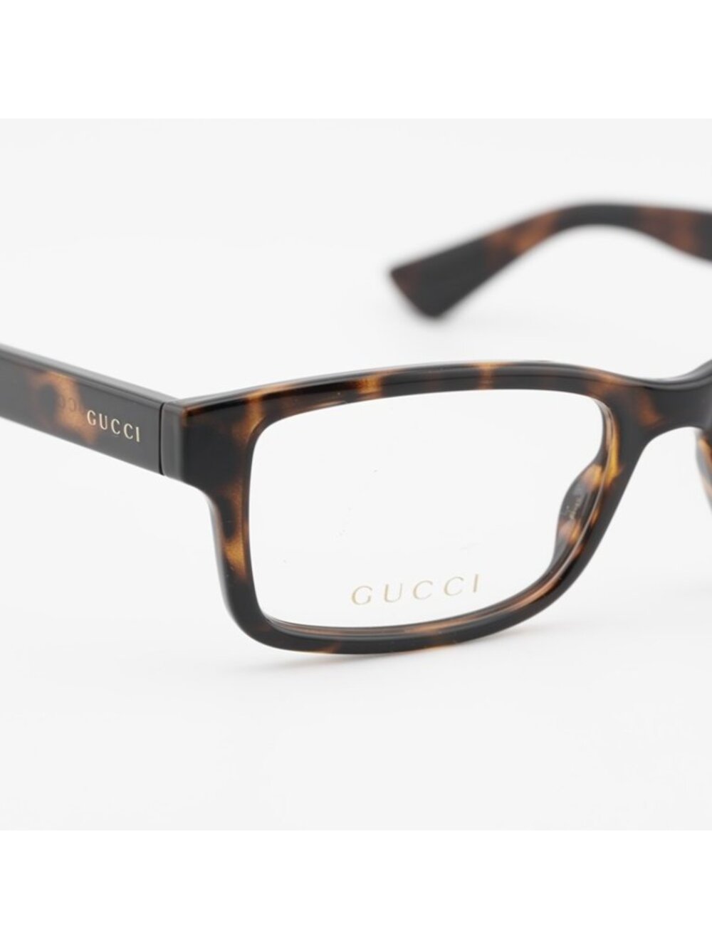 Gucci GG1717O 002 Eyeglasses Havana 54mm Rectangle Frame - Picture 6 of 11